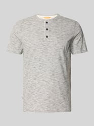 T-shirt met borstzak, model 'Henley' van camel active - 20