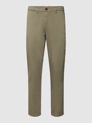 Hose mit Label-Detail Modell 'Hunt' von MOS MOSH Grün - 15