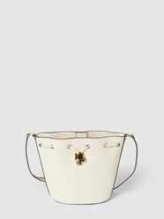 Bucket bag met labeldetail, model 'ANDIE' van Lauren Ralph Lauren Wit - 44