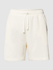 Shorts mit Label-Schriftzug von Marc O'Polo - 35