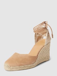 Wedges mit Schnürverschluss Modell 'CARINA' von Castañer Braun - 9