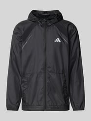 Regular fit windbreaker met logoprint, model 'Tech' van adidas Training - 21