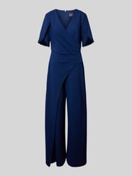 Jumpsuit in wikkellook met kralen van Adrianna Papell - 44