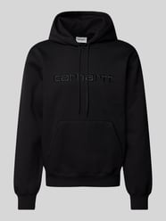 Hoodie mit Label-Stitching von Carhartt Work In Progress Schwarz - 24