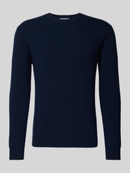 Gebreide pullover met ribboorden van Manuel Ritz - 2