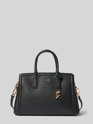 Handtas in leer met labelapplicatie model 'LAILA' van MICHAEL Michael Kors - 12