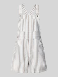 Ogrodniczki z mieszanki bawełny w kroju regular fit model 'BILLO' od PIECES - 2