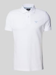 Slim Fit Poloshirt mit Label-Stitching von Barbour - 38