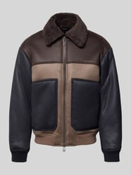 Blouson in Leder-Optik mit Zweiwege-Reißverschluss von Armani Exchange - 21