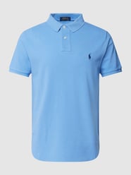 Poloshirt mit Label-Stitching von Polo Ralph Lauren Blau - 38