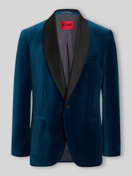 Slim Fit Smoking mit Samtstruktur von HUGO Bordeaux - 5