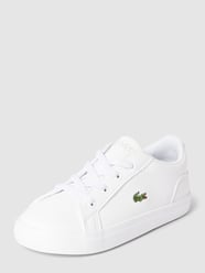 Sneaker mit Logo-Stitching von Lacoste Weiß - 31