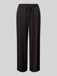 Spodnie materiałowe Straight Fit o skróconym kroju od Christian Berg Woman - 30