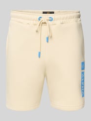 Sweatshorts mit elastischem Bund und Tunnelzug von Alpha Industries - 40