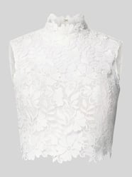 Regular Fit Top in semitransparentem Design von LUXUAR FASHION - 12