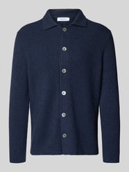 Strickjacke aus Schurwoll-Mix mit Kaschmir-Anteil von GRAN SASSO - 2