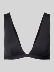 Góra bikini o kroju slim fit z dekoltem w serek model 'Ofelia' od MC2 Saint Barth - 12