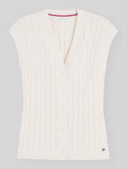 Regular Fit Strickweste aus reiner Baumwolle von Tommy Hilfiger - 7