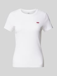 T-Shirt mit Label-Badge Modell 'ESSENTIAL' von Levi's® Weiß - 47
