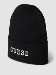 Beanie mit Label-Stitching Modell 'HAT' von Guess - 27