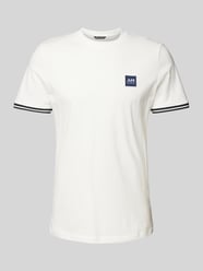 T-Shirt mit Label-Badge von Antony Morato Weiß - 35