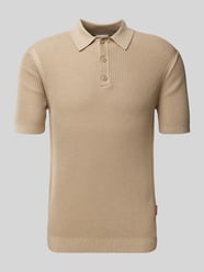 Slim Fit Poloshirt mit Polokragen von JOOP! Jeans Beige - 8