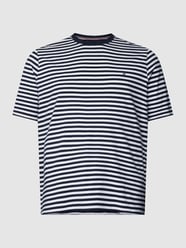 T-shirt PLUS SIZE model ‘STRETCH’ od Tommy Hilfiger Big & Tall Niebieski - 4