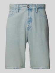 Korte baggy fit jeans in 5-pocketmodel, model 'JJIALEX' van Jack & Jones - 9