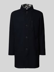 Lange jas met opstaande kraag en steekzakken van Roy Robson - 24