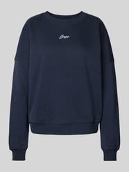 Sweatshirt mit Label-Stitching Modell 'Esweaty' von BOSS Orange - 1