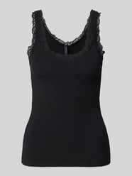 slim fit tanktop van mix van biologisch katoen model 'NANA' van VERO MODA - 36