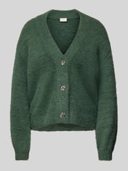 Regular fit cardigan met wol, model 'vilma' van Kaffe Groen - 31