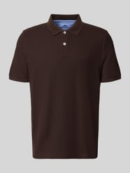 Regular Fit Poloshirt mit Label-Stitching von Fynch-Hatton - 33