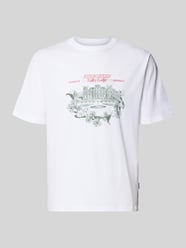 T-shirt z nadrukiem z logo Model 'NIAGARA' od JACK & JONES - 23