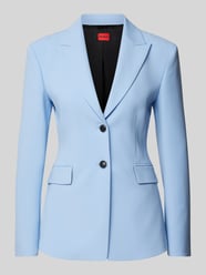 Blazer mit Reverskragen Modell 'Asmalla' von HUGO Blau - 27