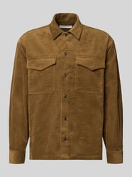 Regular Fit Hemdjacke aus Cord Modell 'David' von Wood Wood - 12