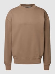 Oversized Sweatshirt mit Label-Print von Pegador Beige - 42