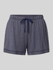Pyjama-Shorts mit Streifenmuster Modell 'Everyday' von s.Oliver RED LABEL - 28
