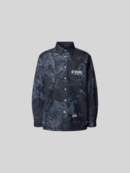 Relaxed Fit Hemdjacke in Denim-Optik von Evisu - 26