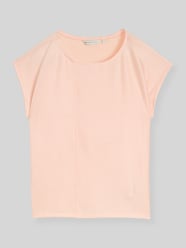 t-shirt o kroju relaxed fit z okrągłym dekoltem od Tom Tailor Denim - 35