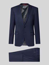 Slim Fit Anzug mit 2-Knopf-Sakko von Roy Robson - 6