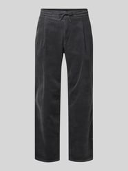 Regular fit corduroy broek met tunnelkoord van MCNEAL - 14
