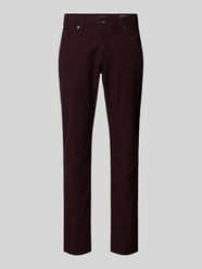 Regular fit chino in 5-pocketmodel, model 'CORDOBA' van bugatti Bordeaux - 12