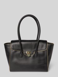 Torebka ze skóry bydlęcej z rączkami od Lauren Ralph Lauren - 23