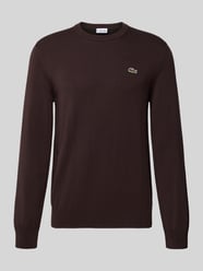 Regular Fit Strickpullover aus Baumwoll-Mix von Lacoste - 45