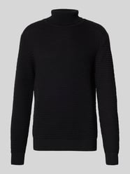 Rollkragenpullover mit gerippten Abschlüssen von MCNEAL - 1