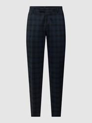 Slim Fit Anzughose mit Tartan-Karo von JOOP! Collection Blau - 40