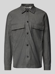 Loose Fit Hemdjacke aus Baumwoll-Chambray von Marc O'Polo - 18