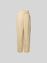 Wide Fit Stoffhose aus Viskose-Mix von Joseph Beige - 19