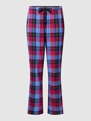 Pyjama-Hose mit Allover-Muster von TOMMY HILFIGER Bordeaux - 2